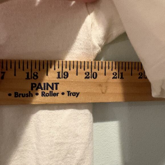 Vtg Chincoteague Island T Shirt Women Large White Single Stitch Ponies Dolphins - Picture 10 of 12